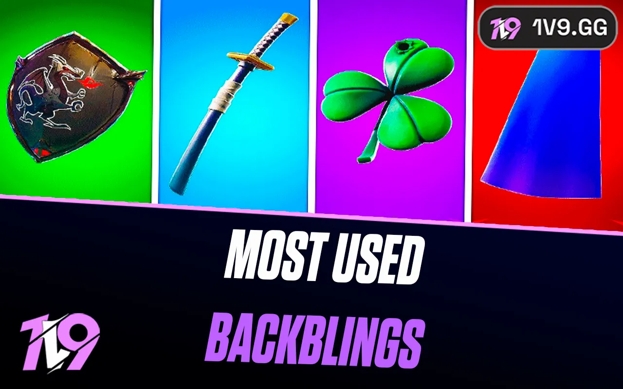 10 Most Used Fortnite Back Blings